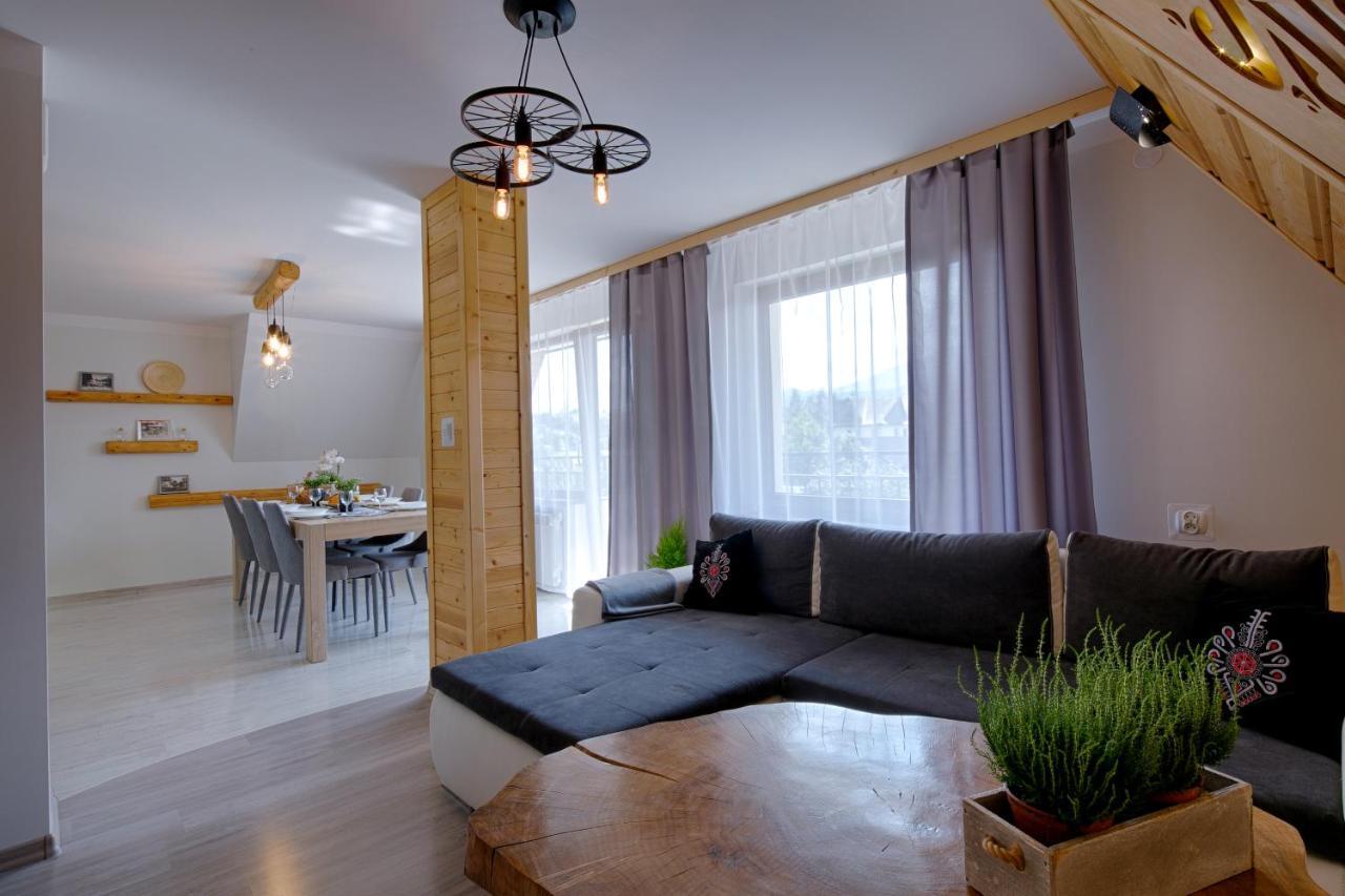 Apartament Góralska Ostoja prywatne wejście widok na Tatry Zakopane Exterior foto