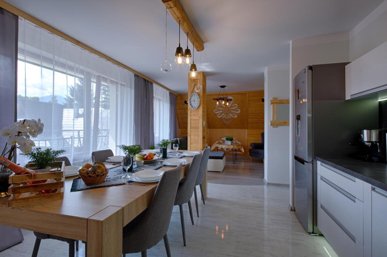Apartament Góralska Ostoja prywatne wejście widok na Tatry Zakopane Exterior foto