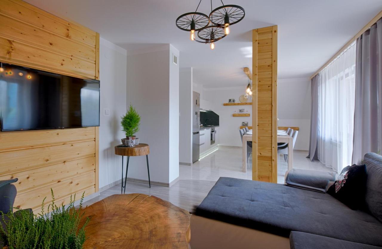 Apartament Góralska Ostoja prywatne wejście widok na Tatry Zakopane Exterior foto