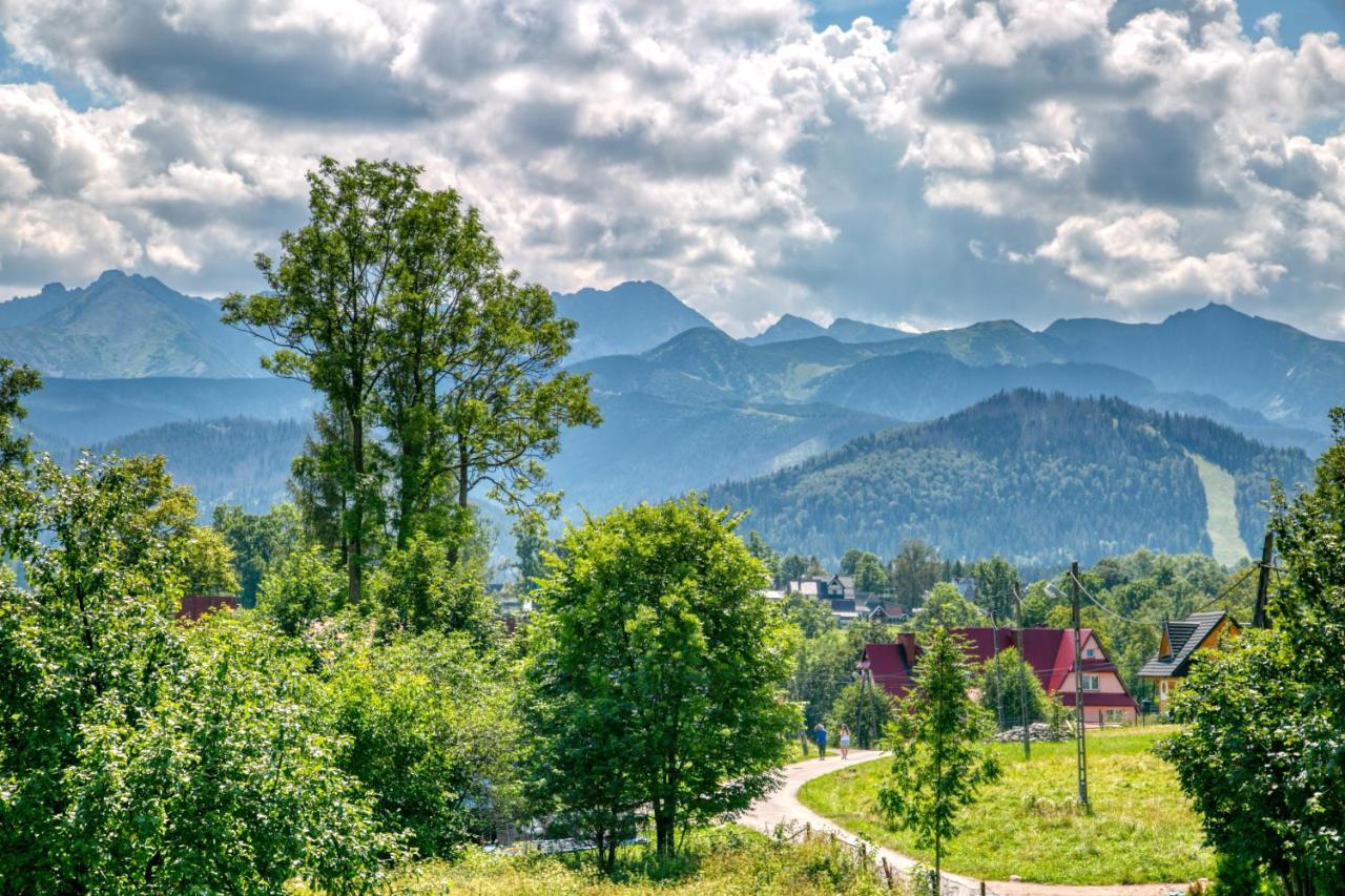 Apartament Góralska Ostoja prywatne wejście widok na Tatry Zakopane Exterior foto