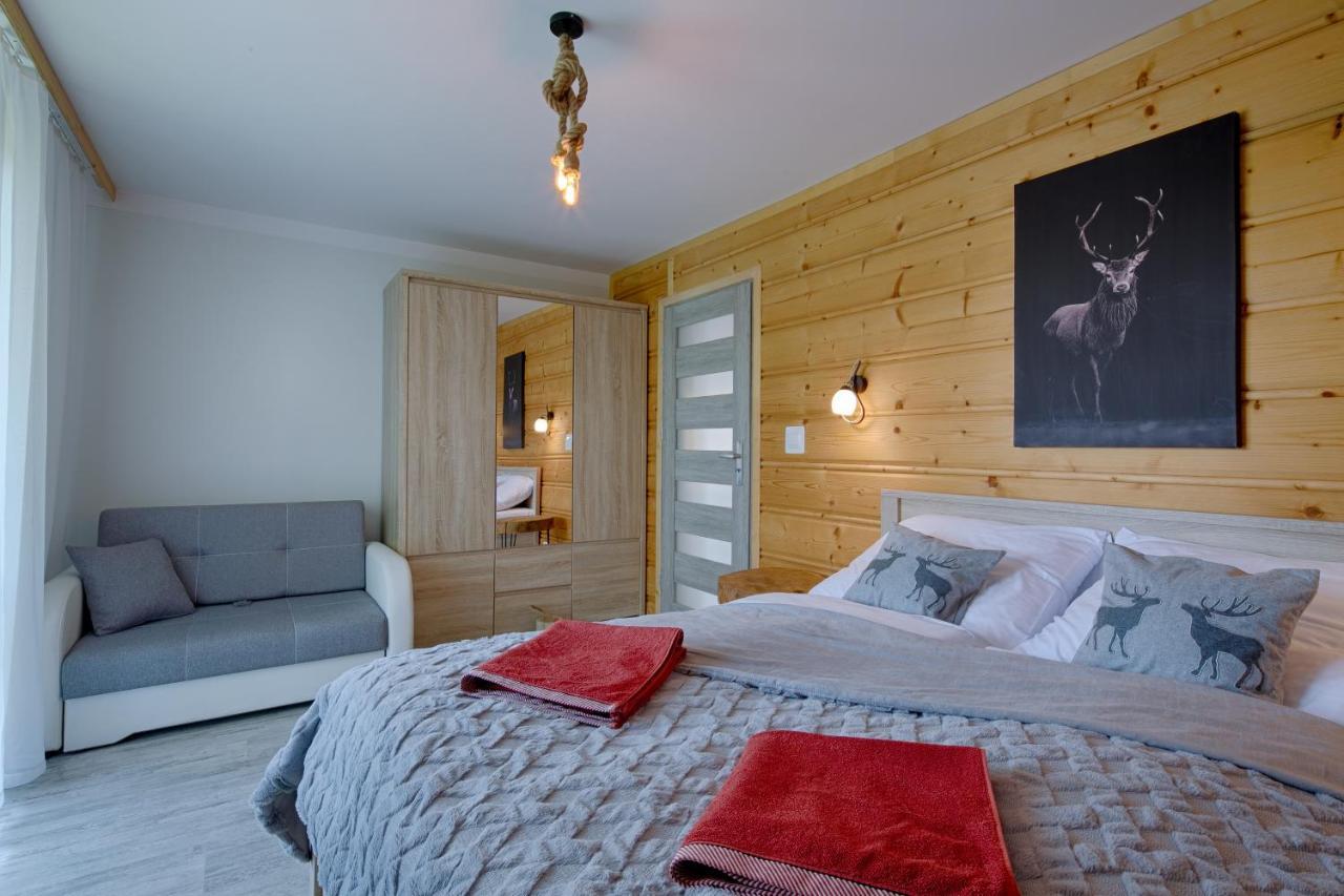 Apartament Góralska Ostoja prywatne wejście widok na Tatry Zakopane Exterior foto